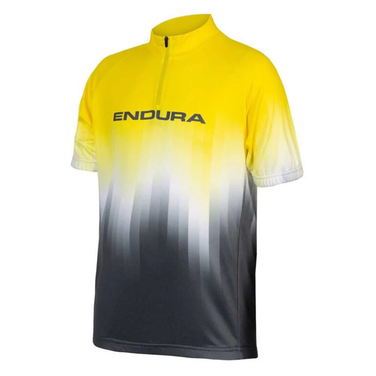 Endura Xtract Short Sleeve Jersey 11-12 Years Hi-Viz Yellow - 9-10 Years Hi-Viz Yellow - Image 2