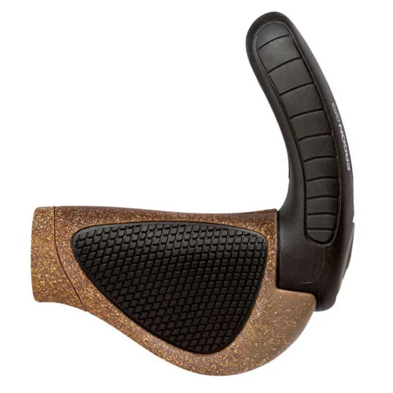 Ergon GP3 BioKork Grips 94.5 / 128 mm Brown / Black - Image 2