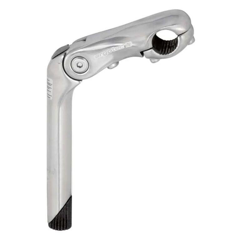 Ergotec Kobra Vario 25.4 Mm Stem 110 mm &amp; -10&ordm; - 50&ordm; Silver