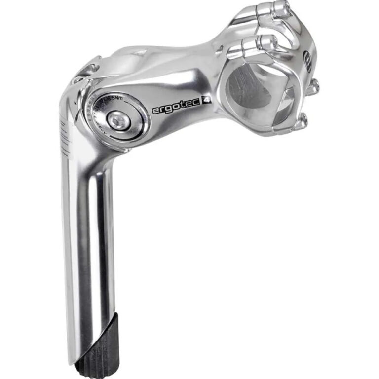 Ergotec Octopus 2 25.4 Mm Stem 100 mm - 90 mm &amp; 0-50&ordm; Silver