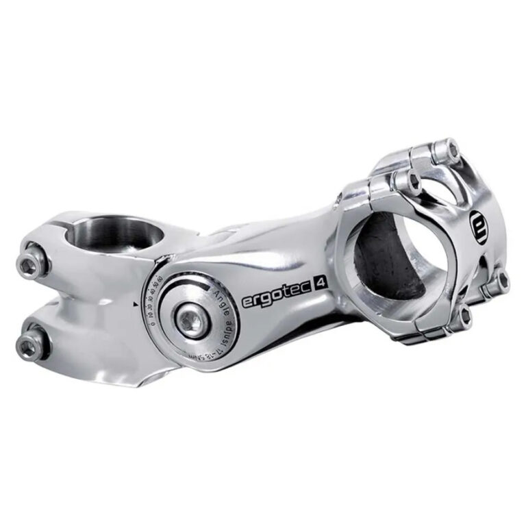 Ergotec Octopus 2 25.4 Mm Stem 105 mm - 125 mm &amp; 0-60&ordm; Silver