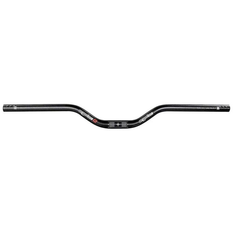 Ergotec Riser Handlebar 25.4 mm - 31.8 mm &amp; 680 mm Black