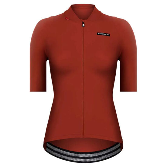 Etxeondo Alda 110LW Short Sleeve Jersey M Caldera Red