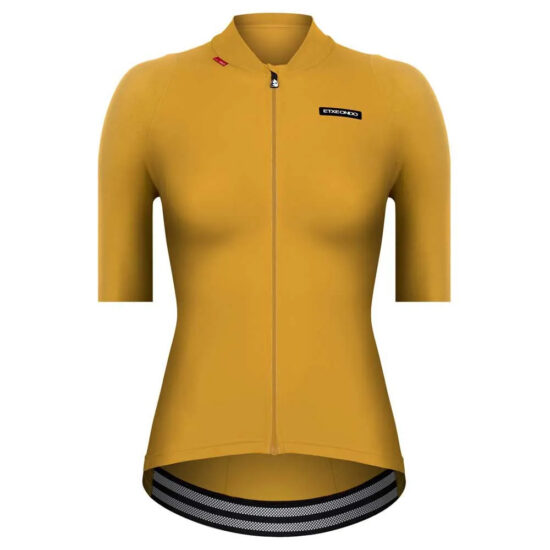 Etxeondo Alda 110LW Short Sleeve Jersey 2XS Mustard Yellow - XL Mustard Yellow