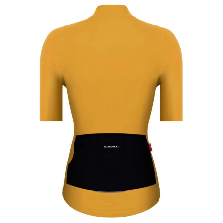 Etxeondo Alda 110LW Short Sleeve Jersey 2XS Mustard Yellow - XL Mustard Yellow - Image 2