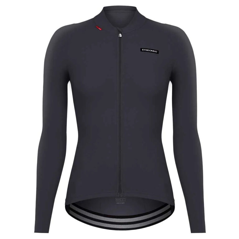 Etxeondo Alda Long Sleeve Jersey 2XS Anthracite Grey - XL Anthracite Grey