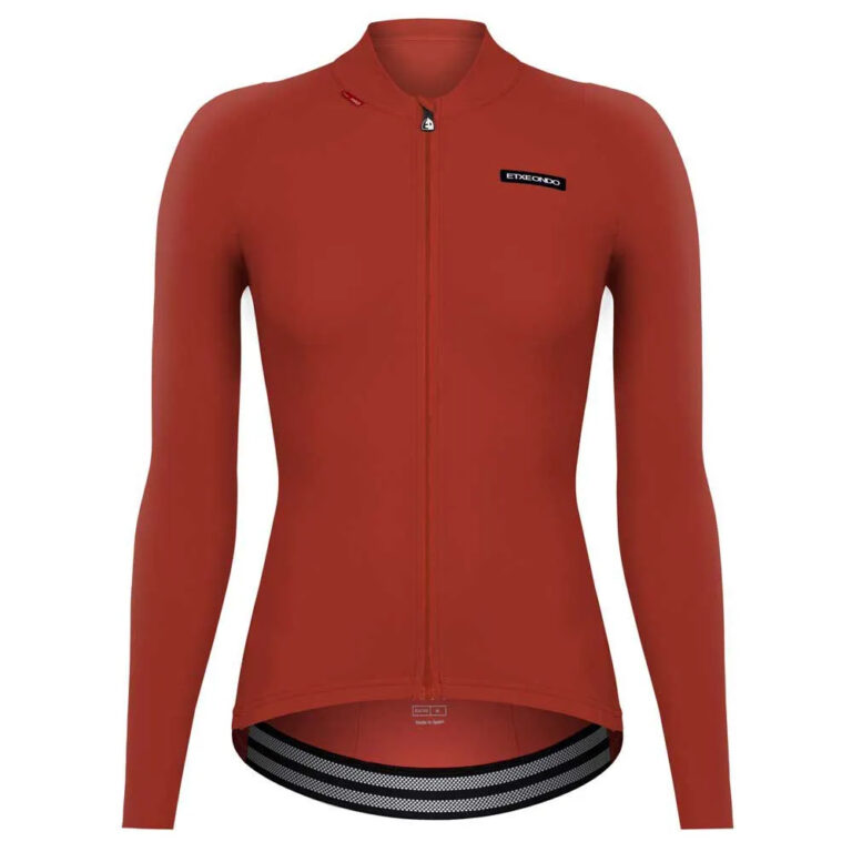 Etxeondo Alda Long Sleeve Jersey XS Caldera Red - XL Caldera Red