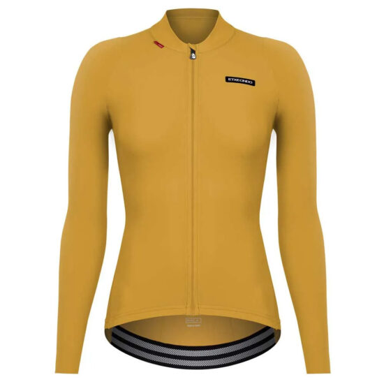 Etxeondo Alda Long Sleeve Jersey M Mustard Yellow - XL Mustard Yellow