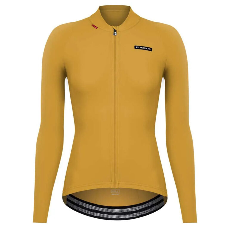 Etxeondo Alda Long Sleeve Jersey M Mustard Yellow - XL Mustard Yellow