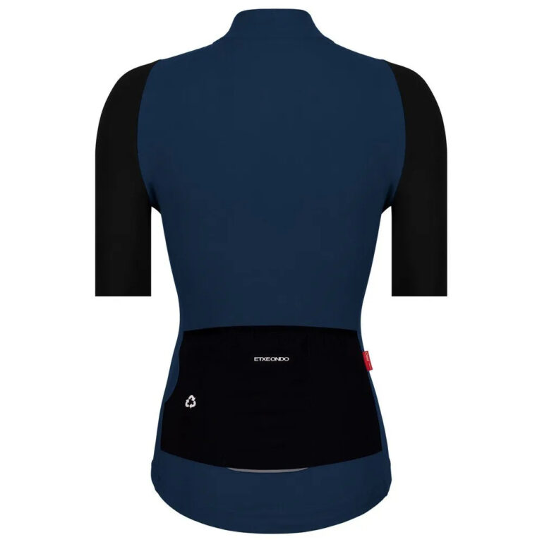 Etxeondo Alda Short Sleeve Jersey XS Petrol / Black - L Petrol / Black - Image 2