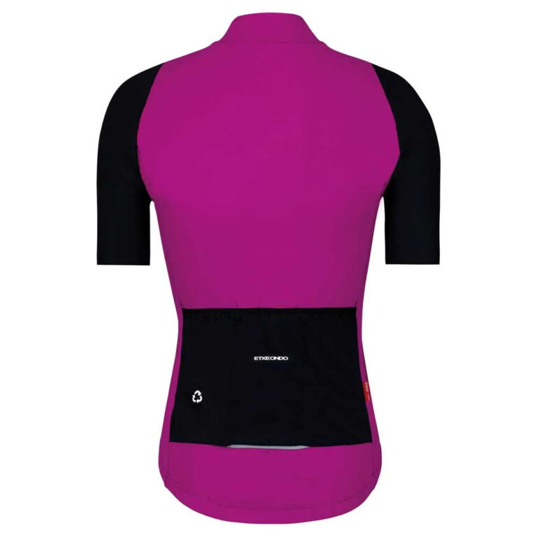 Etxeondo Alda Short Sleeve Jersey XS Purple / Black - L Purple / Black - Image 2