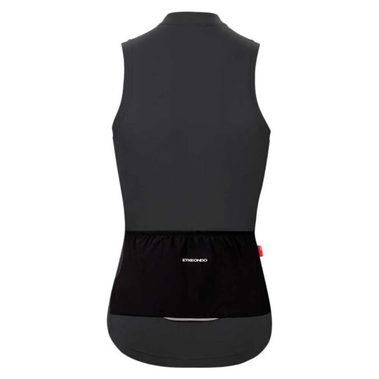 Etxeondo Alda Sleeveless Jersey XS Anthracite Grey - XL Anthracite Grey - Image 2