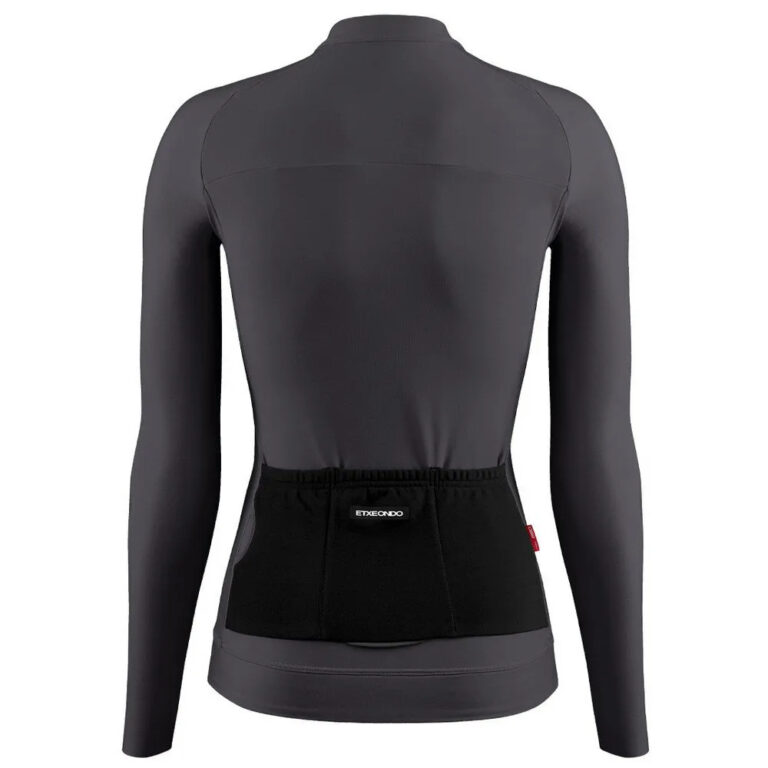 Etxeondo Alda Thermo Long Sleeve Jersey M Anthracite Grey - 2XL Anthracite Grey - Image 2