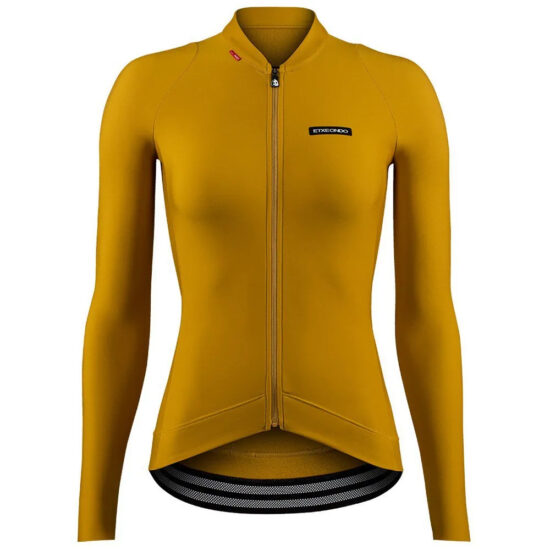 Etxeondo Alda Thermo Long Sleeve Jersey L Mustard Yellow