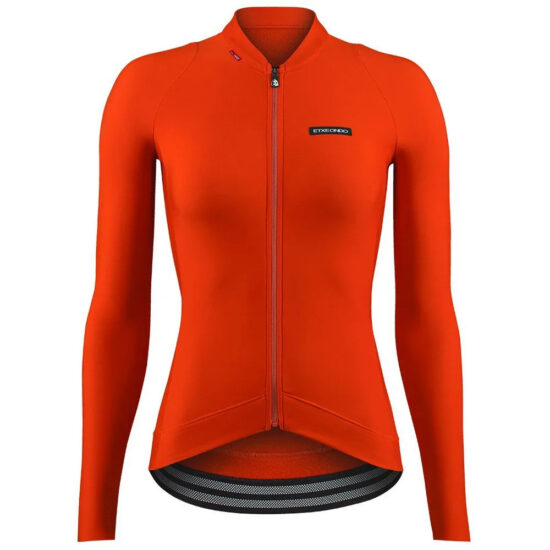 Etxeondo Alda Thermo Long Sleeve Jersey S Orange - XL Orange