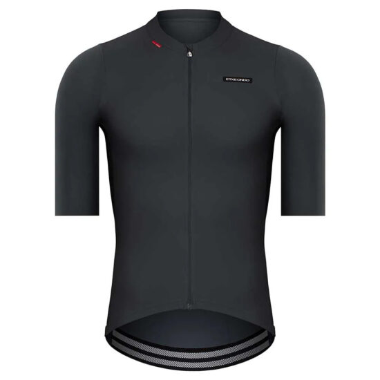 Etxeondo Alde 110LW Short Sleeve Jersey M Anthracite Grey