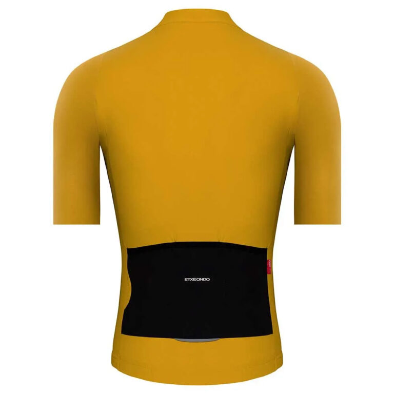 Etxeondo Alde 110LW Short Sleeve Jersey M Mustard Yellow - L Mustard Yellow - Image 2