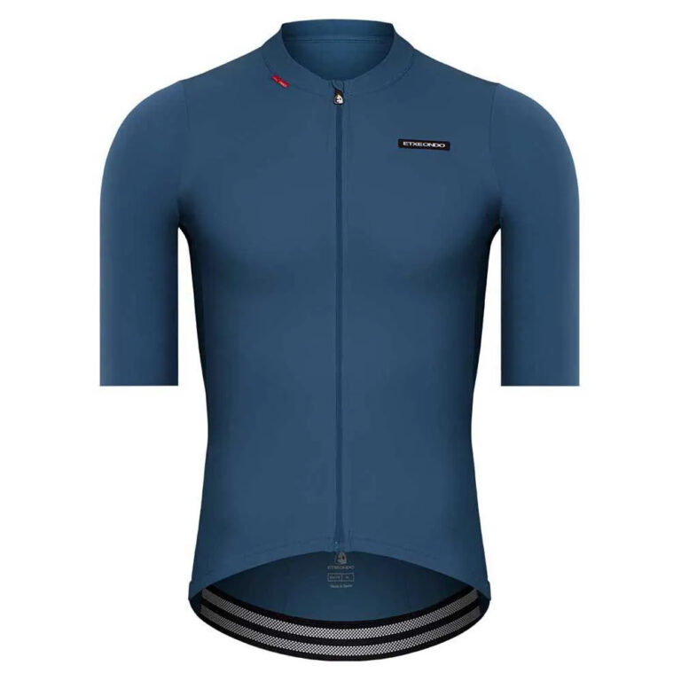 Etxeondo Alde 110LW Short Sleeve Jersey M Blue Stewardess