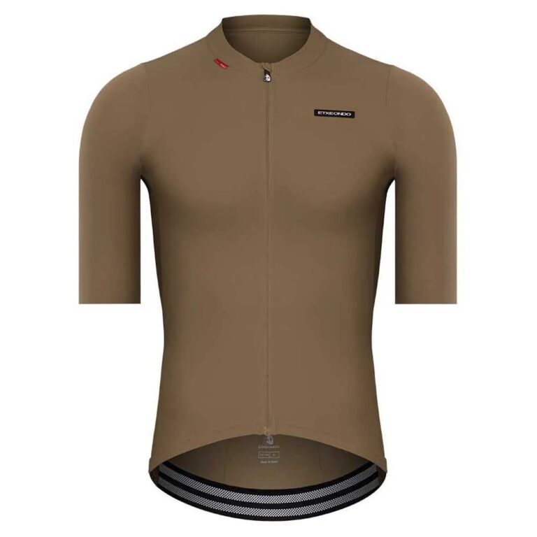 Etxeondo Alde 110LW Short Sleeve Jersey M Brown - XL Brown