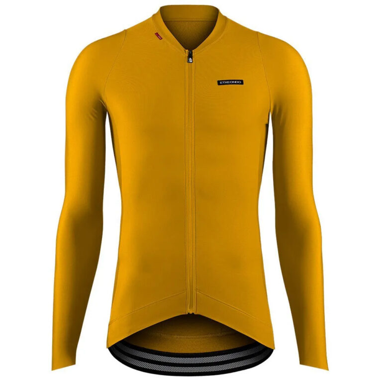 Etxeondo Alde Thermo Long Sleeve Jersey L Mustard Yellow