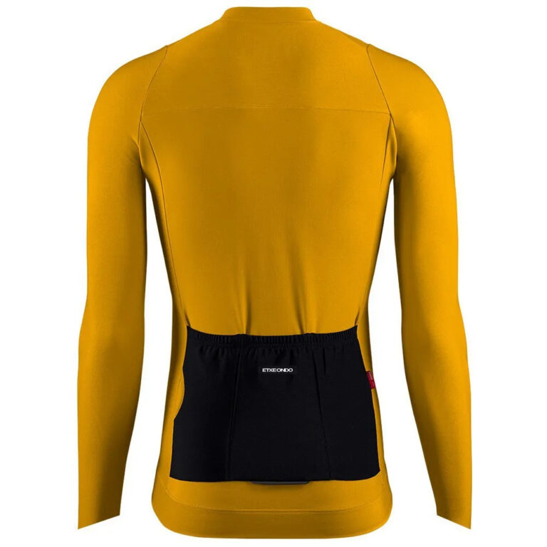 Etxeondo Alde Thermo Long Sleeve Jersey L Mustard Yellow - Image 2