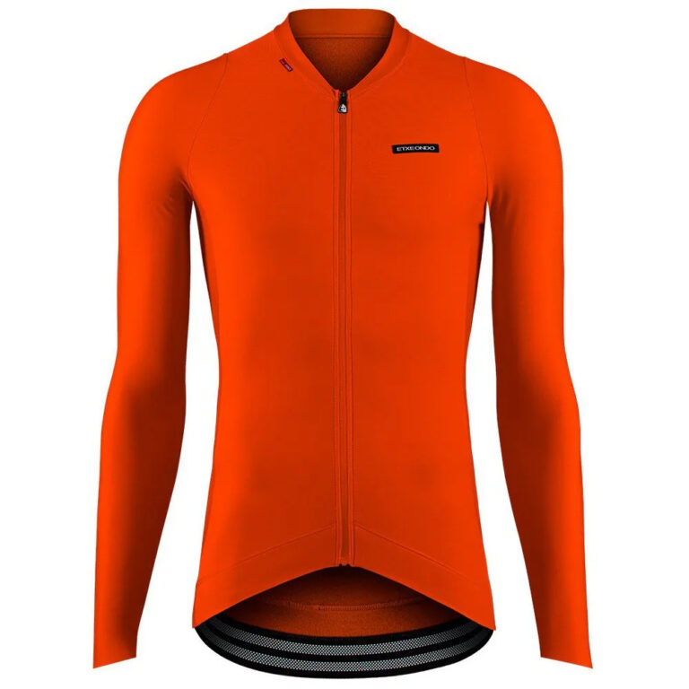 Etxeondo Alde Thermo Long Sleeve Jersey M Orange - 2XL Orange