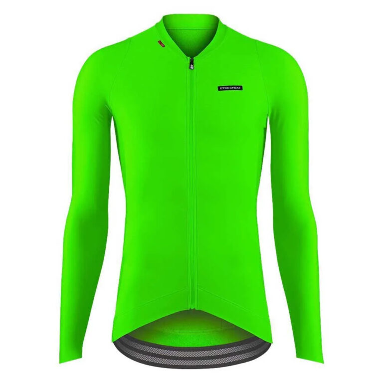 Etxeondo Alde Thermo Long Sleeve Jersey M Green Fluorescent - XL Green Fluorescent