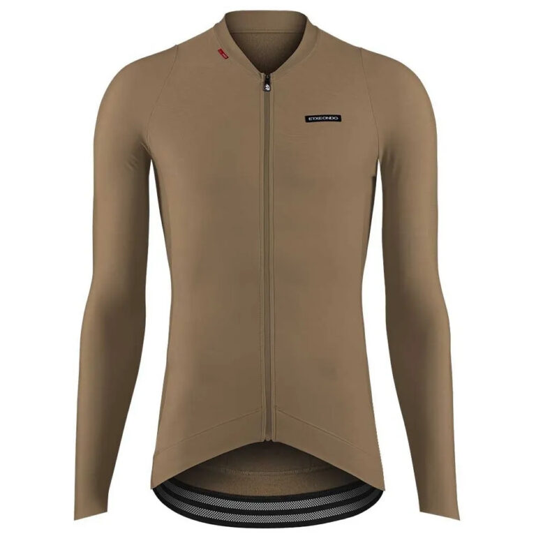 Etxeondo Alde Thermo Long Sleeve Jersey XS Brown - XL Brown