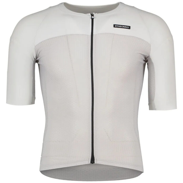 Etxeondo Beira Short Sleeve Jersey L Light Grey - XL Light Grey