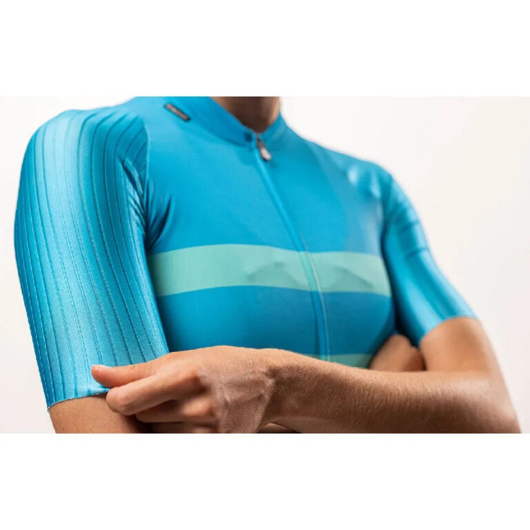 Etxeondo Garaia Essentials Short Sleeve Jersey M Blue / Turoquoise - Image 3