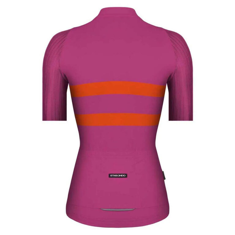 Etxeondo Garaia Essentials Short Sleeve Jersey L Raspberry Red / Orange - 2XL Raspberry Red / Orange - Image 2