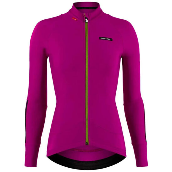 Etxeondo Ibaia Long Sleeve Jersey L Magenta - XL Magenta