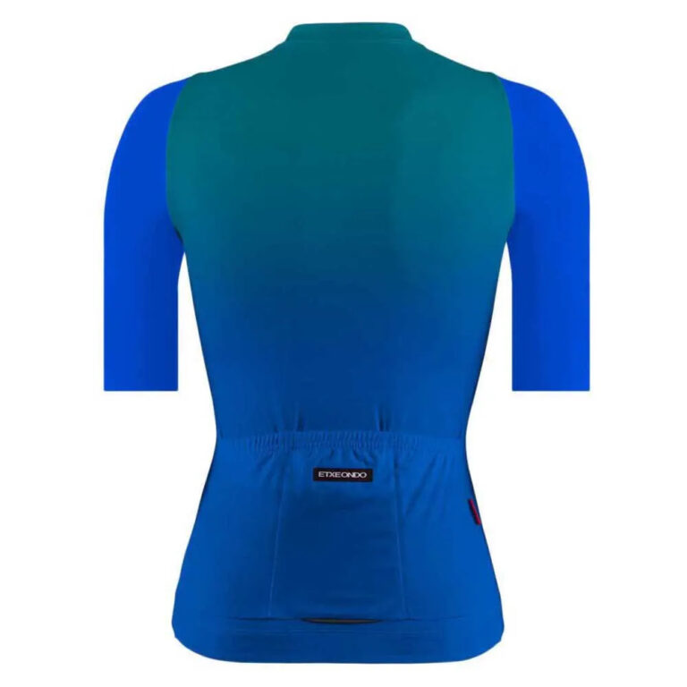 Etxeondo Lausoa Short Sleeve Jersey XS Blue Aqua - 2XL Blue Aqua - Image 2