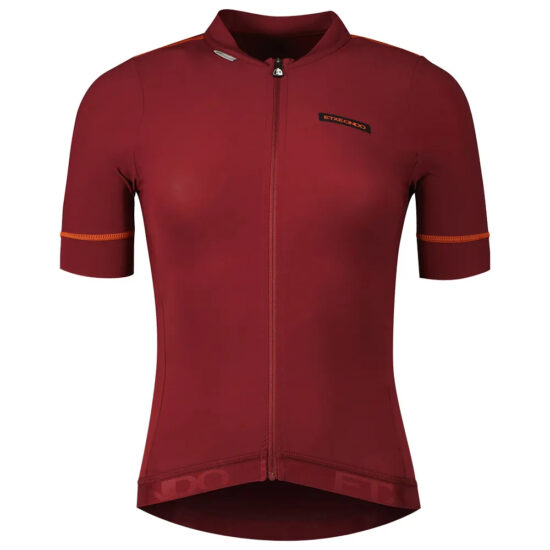 Etxeondo Lira Short Sleeve Jersey XS Maroon - 2XL Maroon