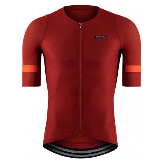 Etxeondo Mendi Short Sleeve Jersey S Boiler Red / Orange - XL Boiler Red / Orange