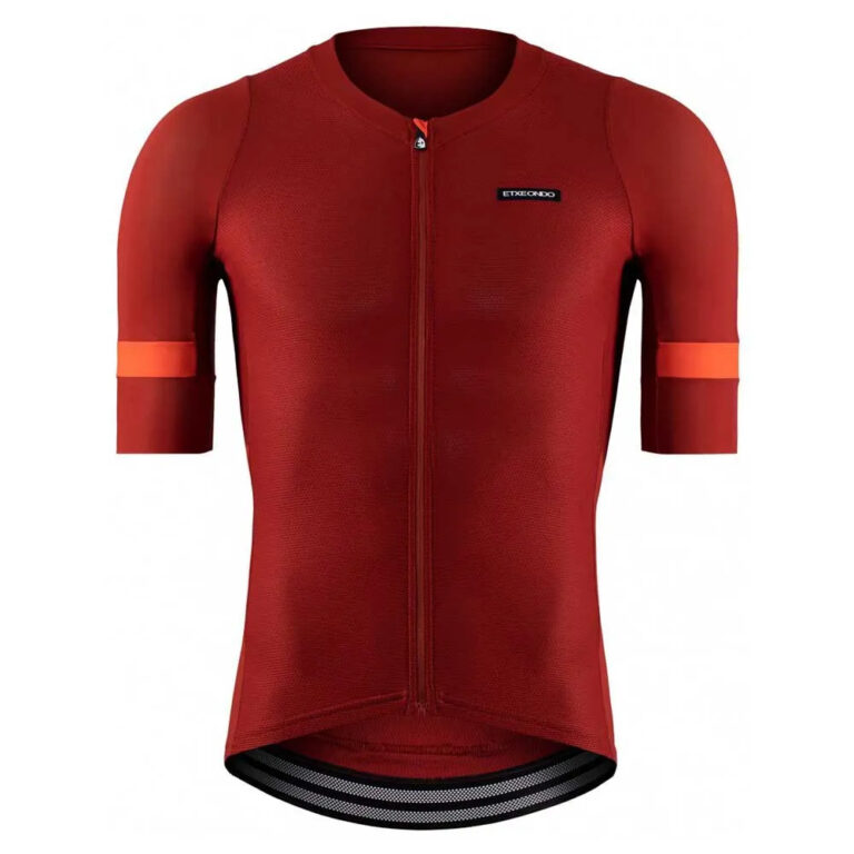 Etxeondo Mendi Short Sleeve Jersey S Boiler Red / Orange - XL Boiler Red / Orange