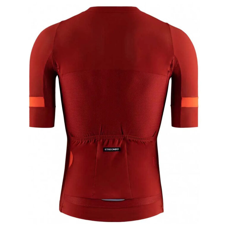 Etxeondo Mendi Short Sleeve Jersey S Boiler Red / Orange - XL Boiler Red / Orange - Image 2