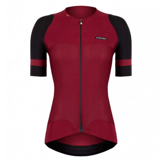 Etxeondo Mendia 1.0 Short Sleeve Jersey M Maroon / Black - XL Maroon / Black