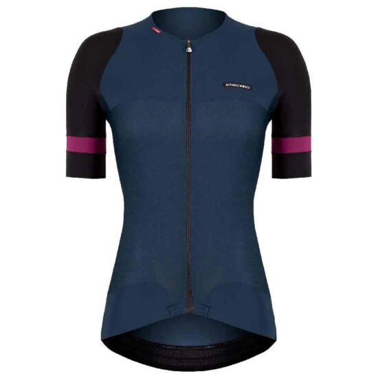 Etxeondo Mendia Pro Short Sleeve Jersey 2XS Petrol / Raspberry Red - XS Petrol / Raspberry Red