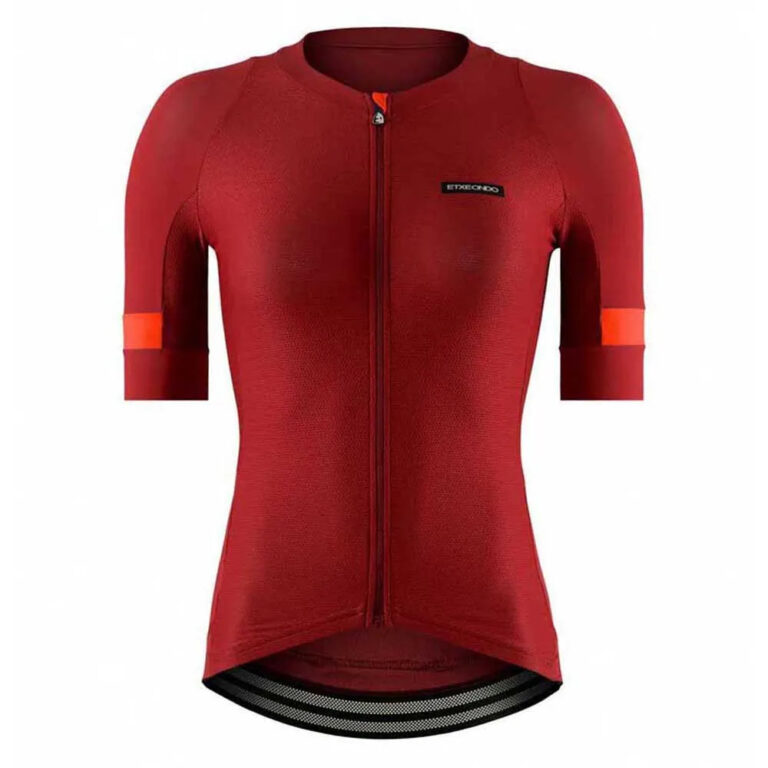 Etxeondo Mendia Short Sleeve Jersey XS Boiler Red / Orange - XL Boiler Red / Orange