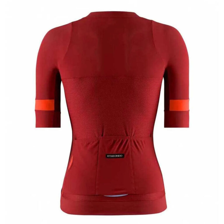 Etxeondo Mendia Short Sleeve Jersey XS Boiler Red / Orange - XL Boiler Red / Orange - Image 2