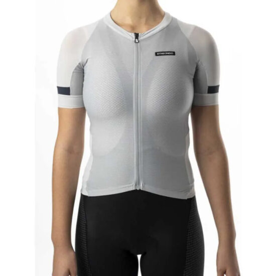 Etxeondo Mendia Short Sleeve Jersey 2XS Light Grey / Anthracite Grey - L Light Grey / Anthracite Grey