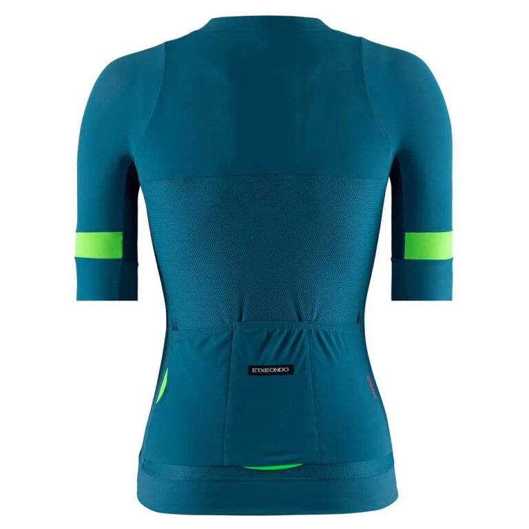 Etxeondo Mendia Short Sleeve Jersey S Emerald Green / Fluor Green - XL Emerald Green / Fluor Green - Image 2