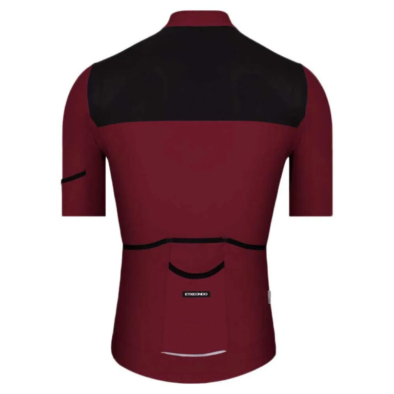 Etxeondo Rali 1.0 Short Sleeve Jersey M Dark Red - Image 2