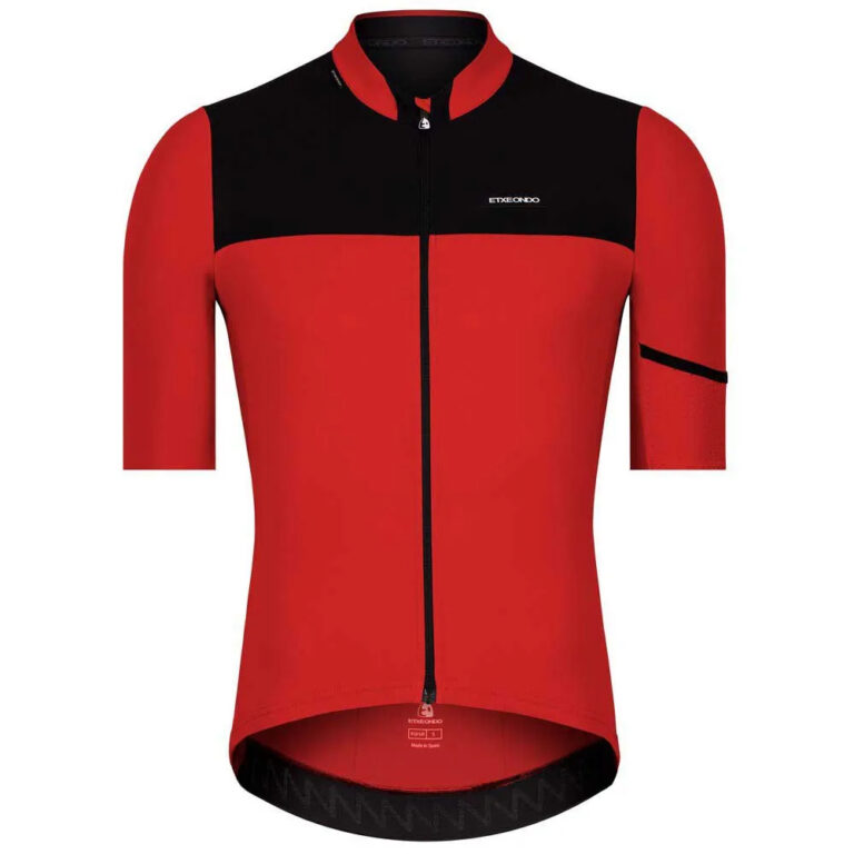 Etxeondo Rali Short Sleeve Jersey S Red