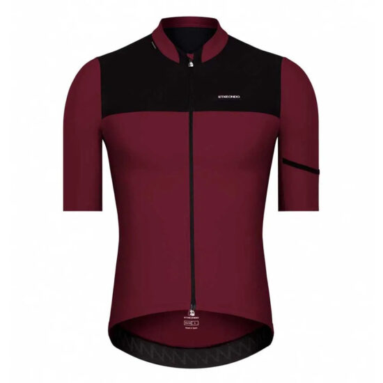 Etxeondo Rali Short Sleeve Jersey S Maroon - L Maroon