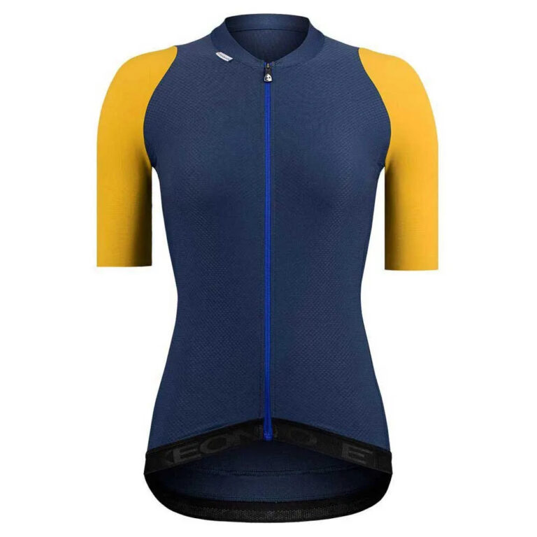 Etxeondo Summum Short Sleeve Jersey S Petrol / Mustard - M Petrol / Mustard