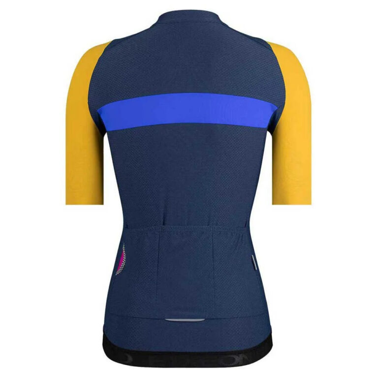 Etxeondo Summum Short Sleeve Jersey S Petrol / Mustard - M Petrol / Mustard - Image 2