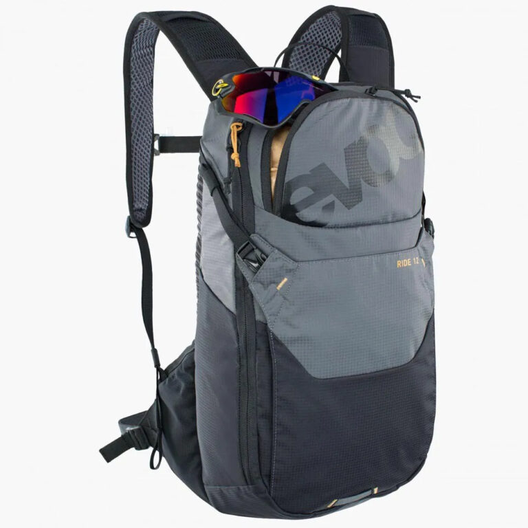 Evoc Ride Hydration Backpack 12L One Size Grey / Black - Image 3