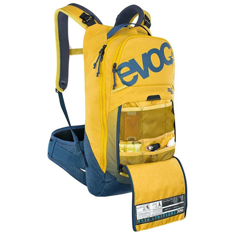 Evoc Trail Pro Protect Backpack 10L S-M Yellow / Blue - Image 5